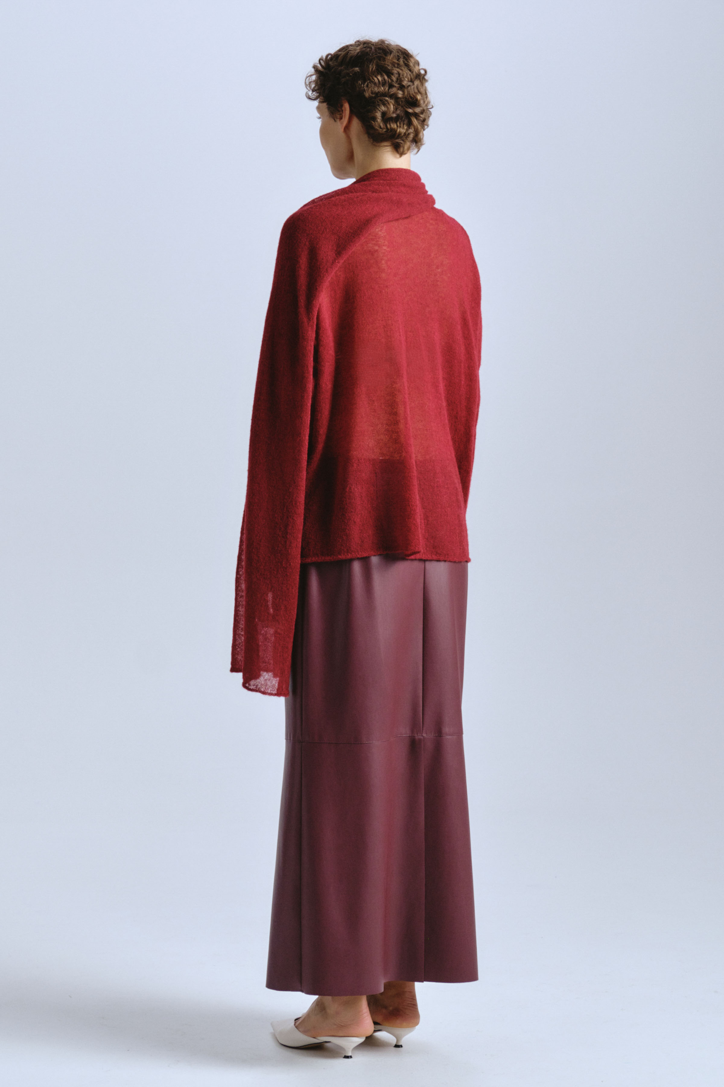 Джемпер Шарф