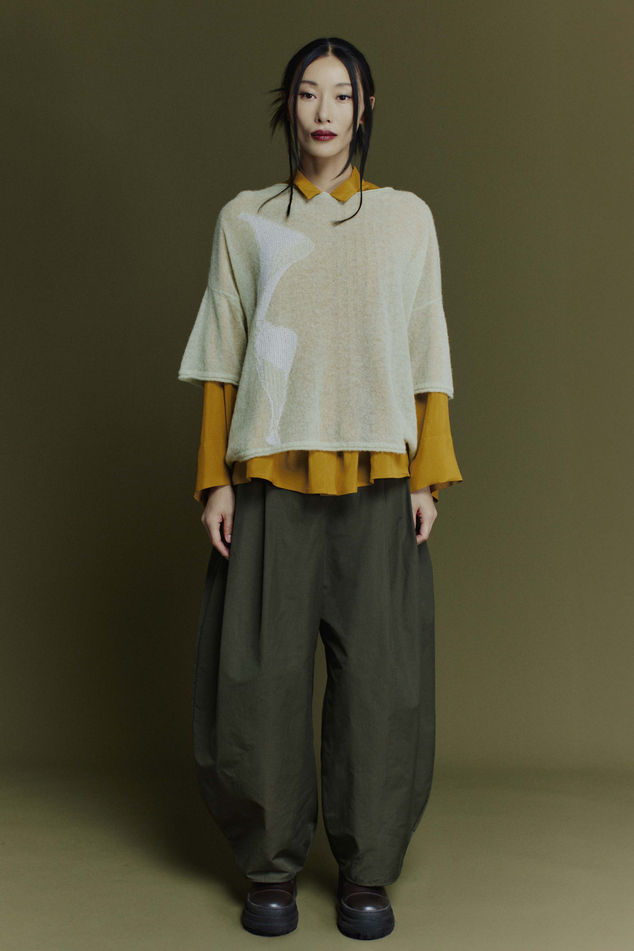 Джемпер Лист