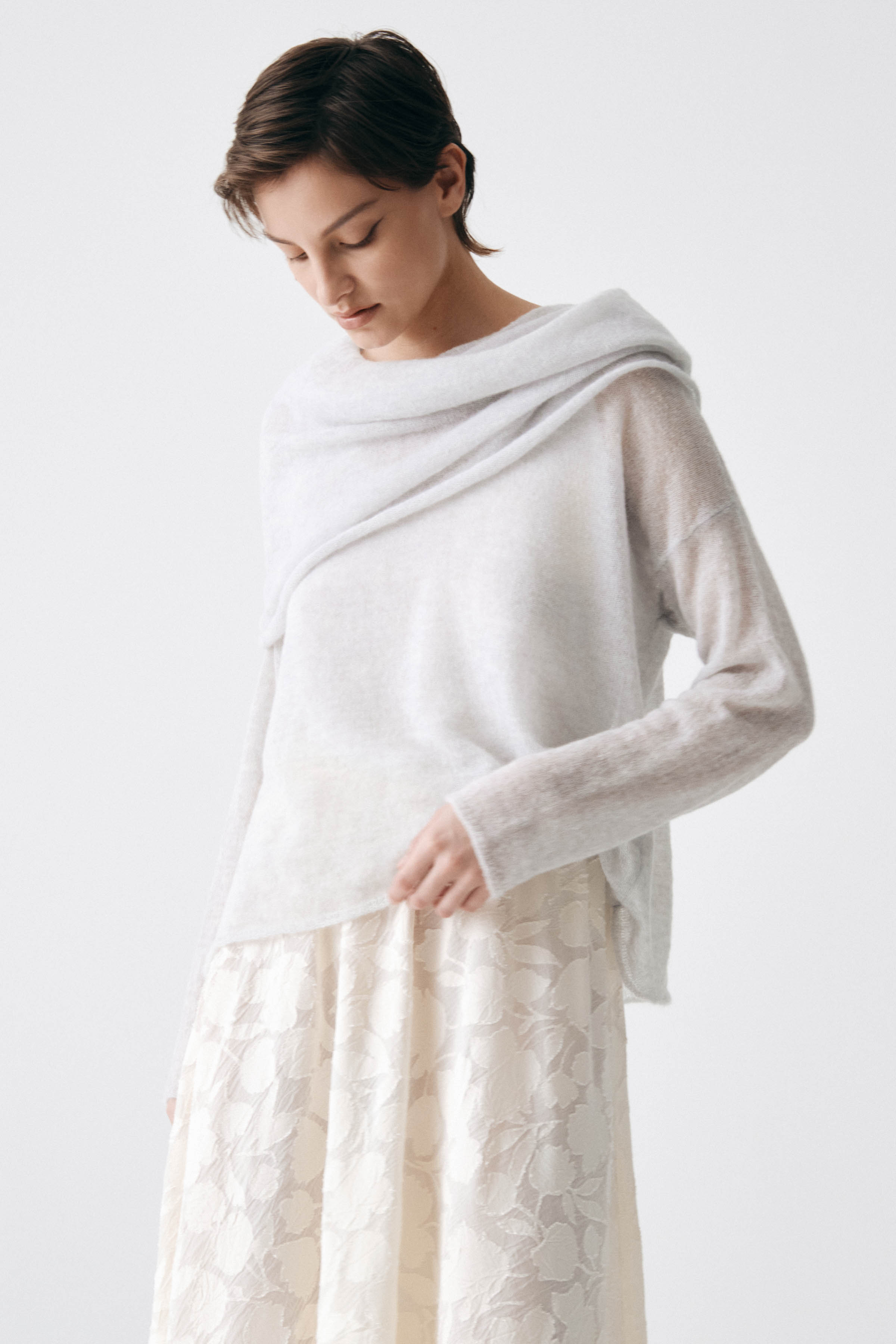 Джемпер с длинным рукавом Хомут