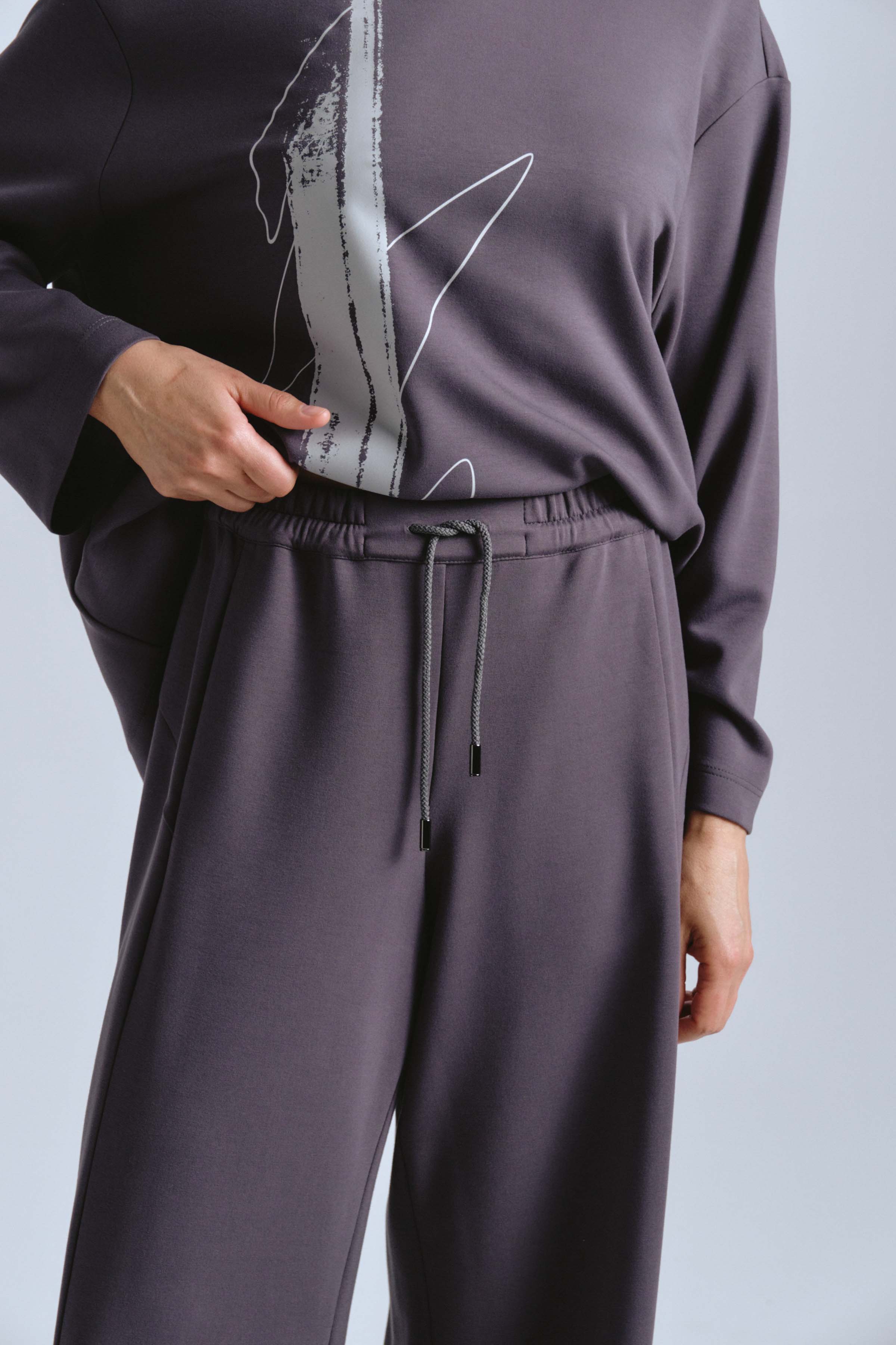 Брюки бананы, мягкое джерси