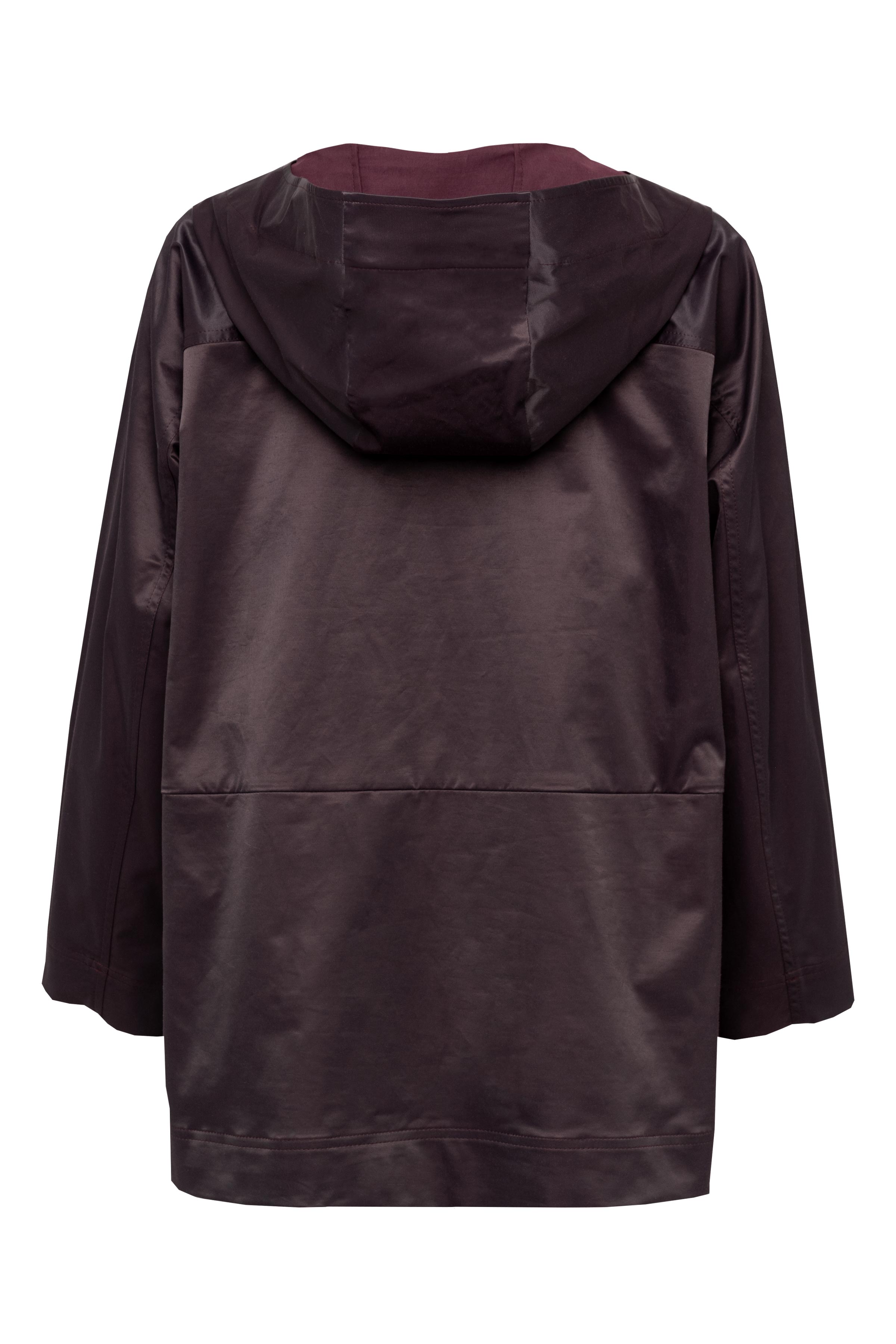 Жакет с капюшоном атлас Аутдор