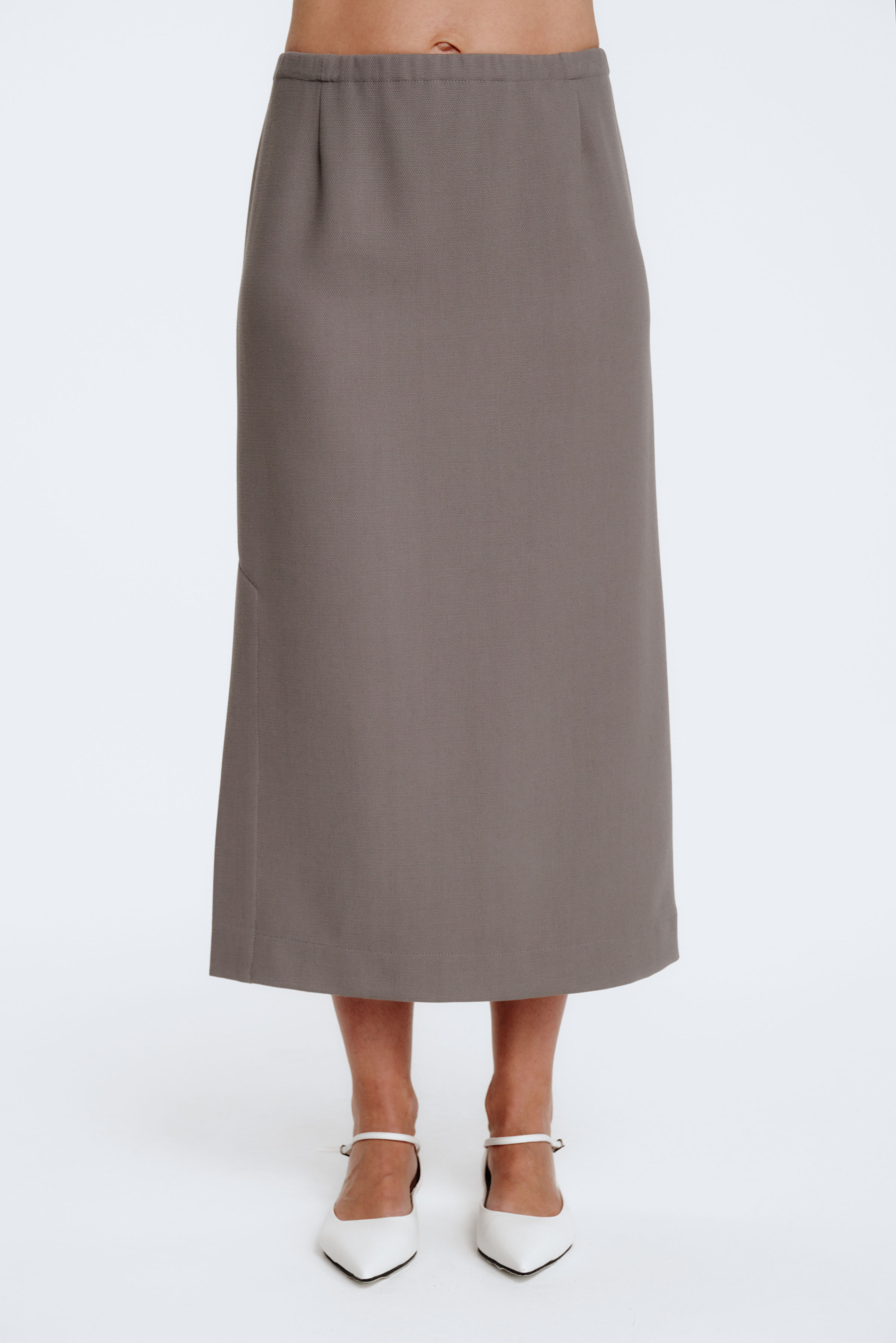 Юбка узкая эластичная