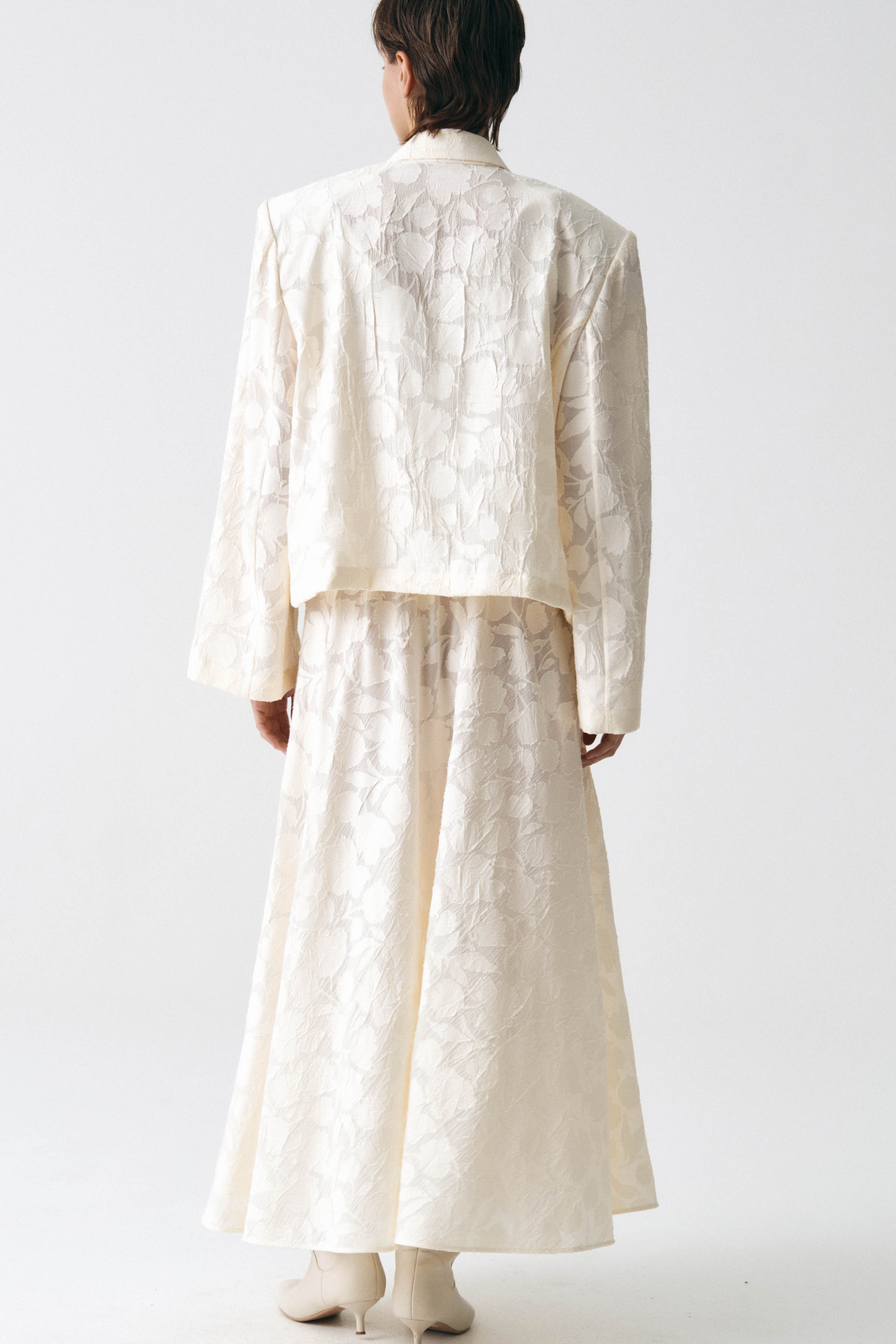 Жакет Прозрачные цветы