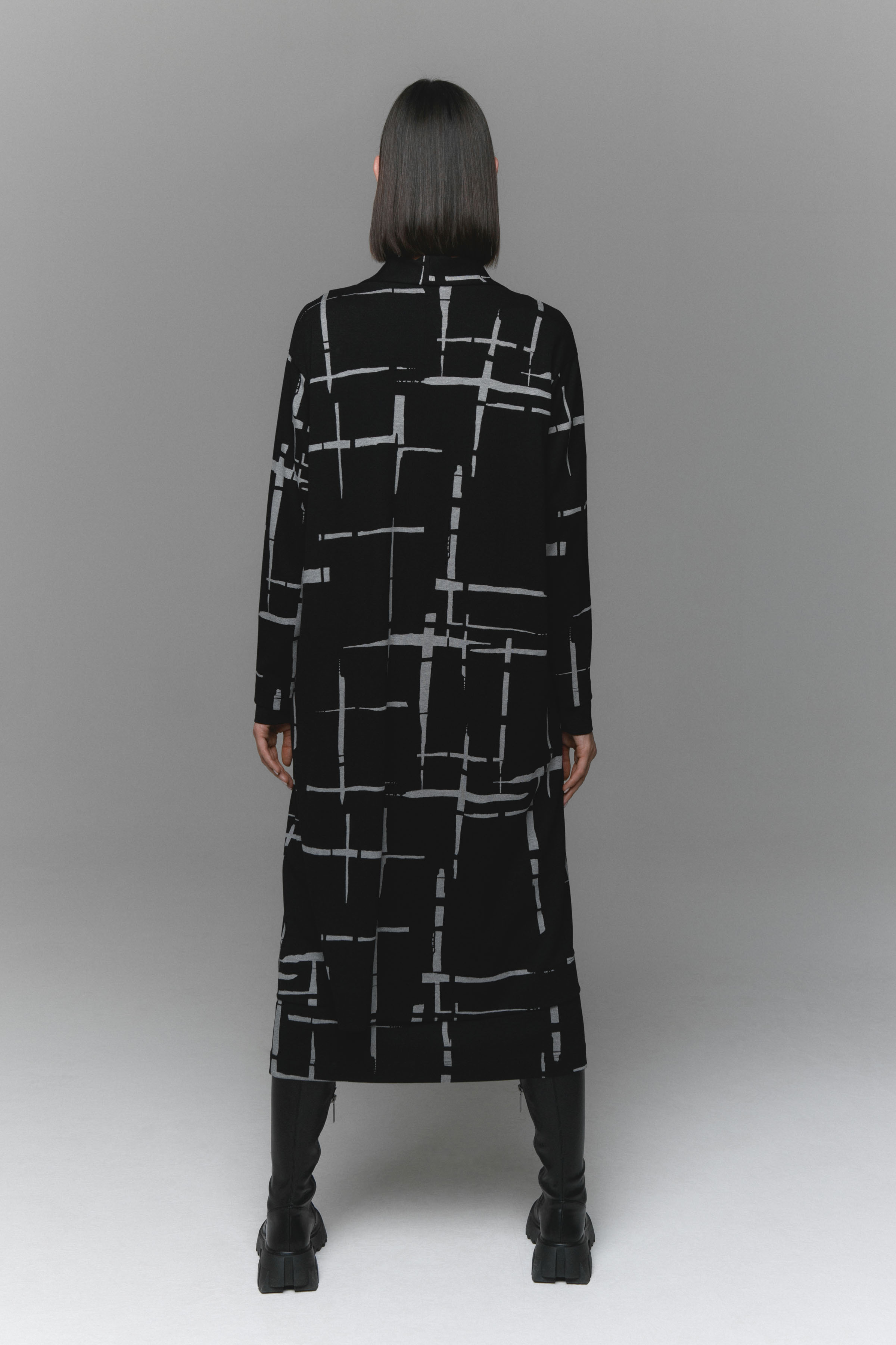 Кардиган джерси Штрихи