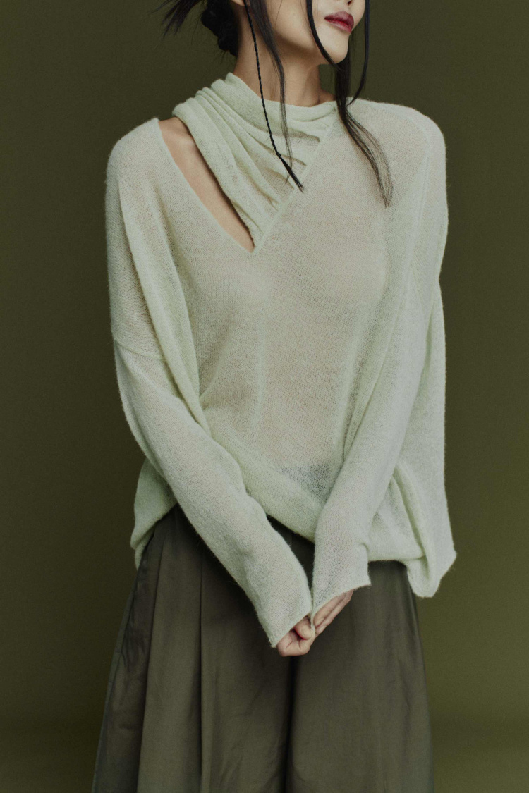 Джемпер Шарф