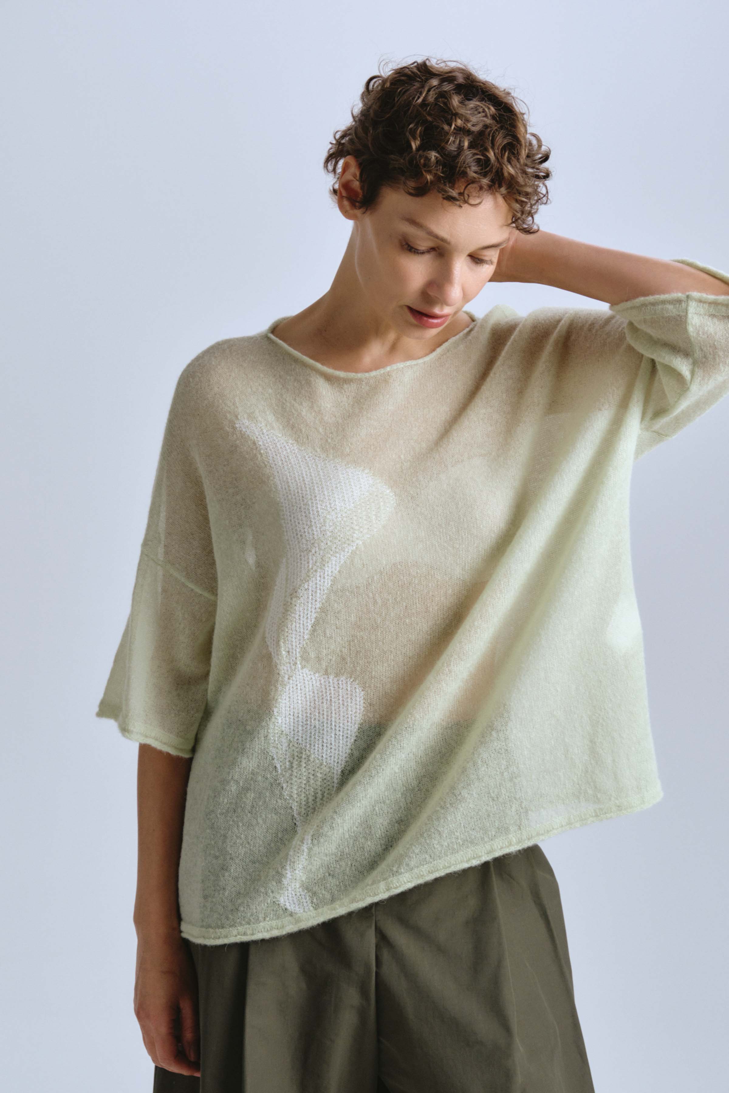 Джемпер Лист