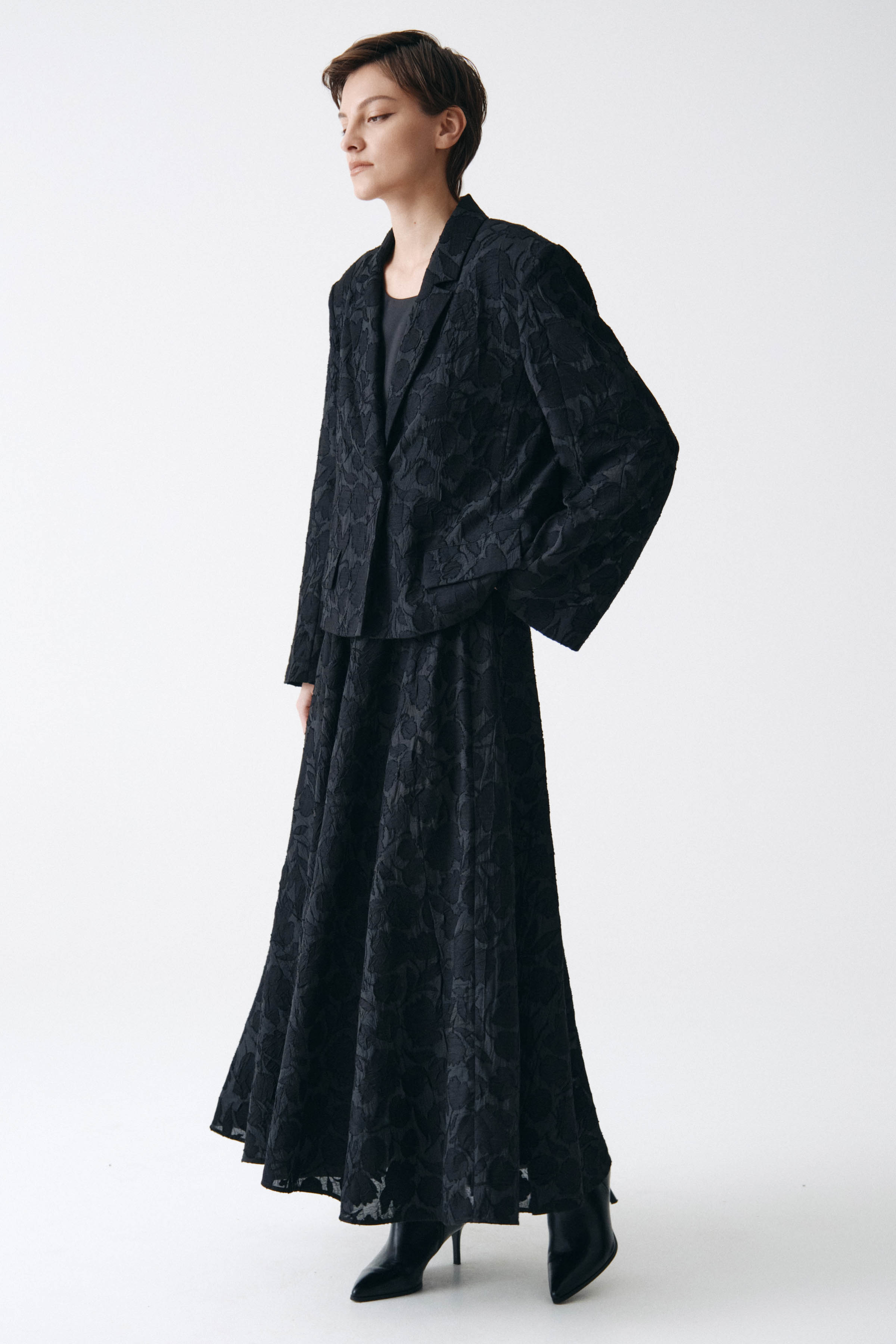 Жакет Прозрачные цветы